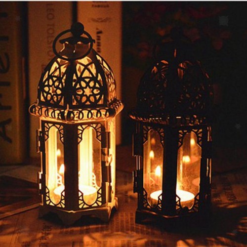 Porte bougies marocain fer - marocain,
