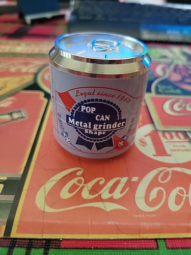 Metal beer pop can - metal,