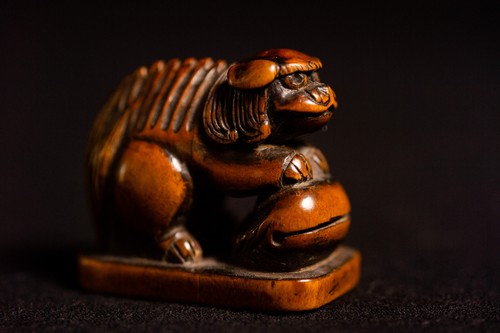 Netsuke ancien bois - ancien, en