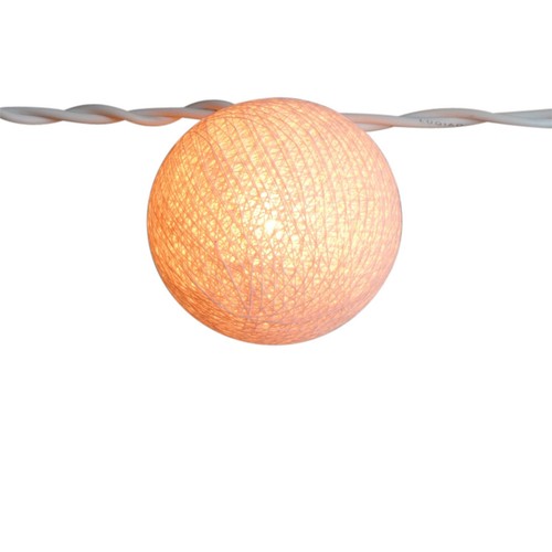Boule guirlande lumineuse - guirlande,