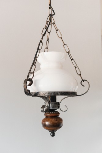 Ancienne suspension salon - suspension,