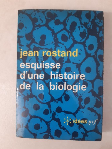 Jean rostand esquisse une - jean, rostand.