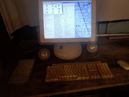 Ordinateur tournesol imac - tournesol, g4