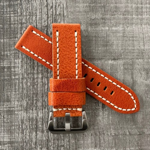 22mm orange bracelet montre - 22mm,