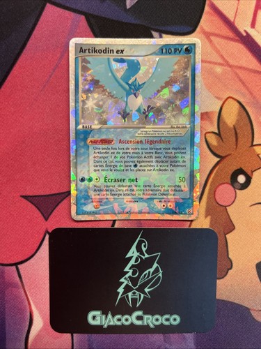 Carte pokémon artikodin - pokémon, ex