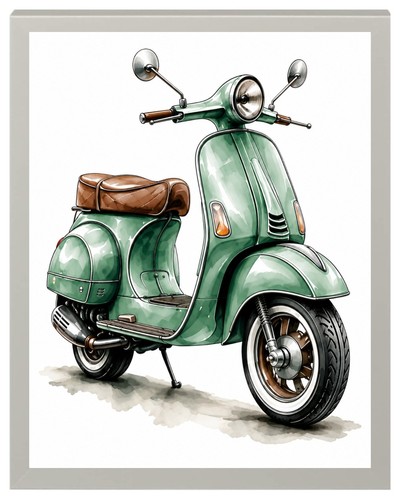 Retro scooter possible - retro,