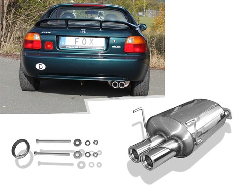 Sportauspuff honda crx del - sportauspuff, 3