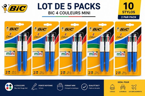 Bic couleurs mini lot - de, 5