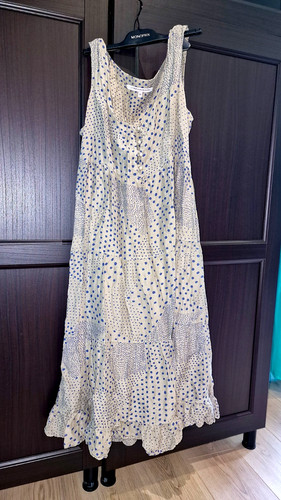 Robe été coton - soie, made