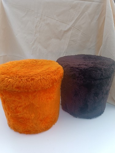 Poufs coffre poils - poufs,