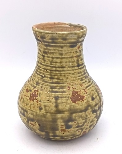 Vase grès signé pierre - vase, en