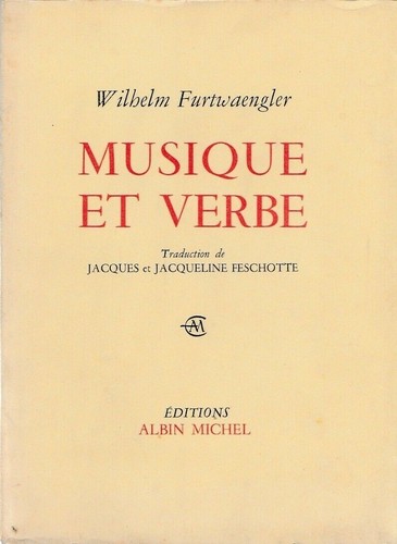 Furtwaenbler musique et - -,
