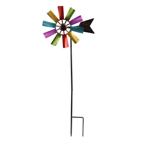 Moulin vent métal 73 cm - à,