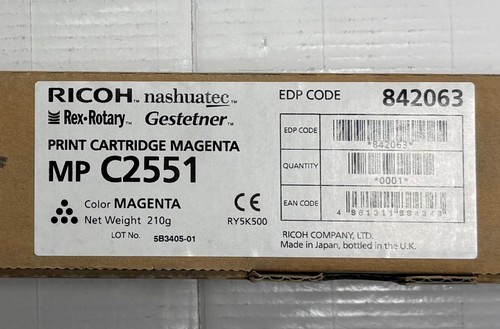 Toner magenta ricoh c2551 - c2551,