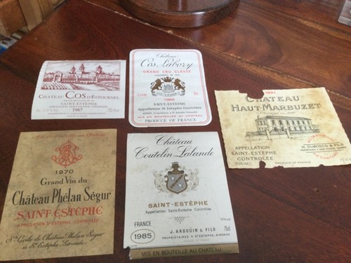 étiquettes grands vins - Étiquettes,