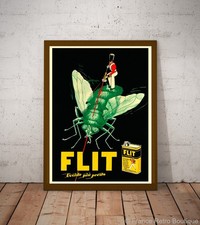 Affiche publicitaire vintage