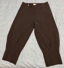 Sarah Pacini Ballon Leg Womens Virgin Wool Gaiter Pants Size 2 / W 31