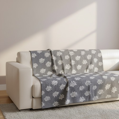 Plaid laine bouillie - plaid,
