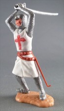 Timpo Middle Ages Crusader 2nd Series Pedestrian Sword Two Hands Leaning Legs Towards 