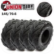 UNION ATV QUAD MINIQUAD 50 TUBELESS WHEEL 4 TIRE TIRE SET KIT