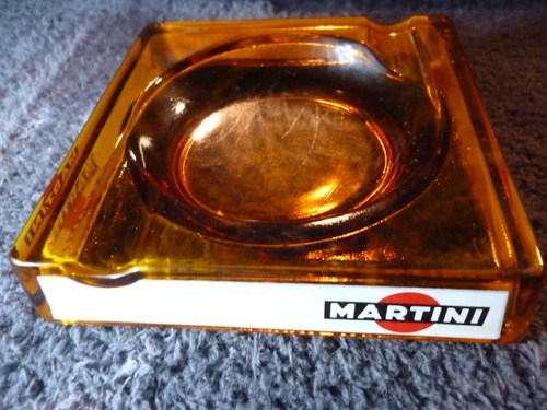 Cendrier martini verre - cendrier,