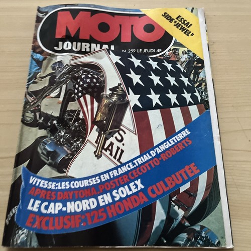Moto journal 259 honda - 259, cg