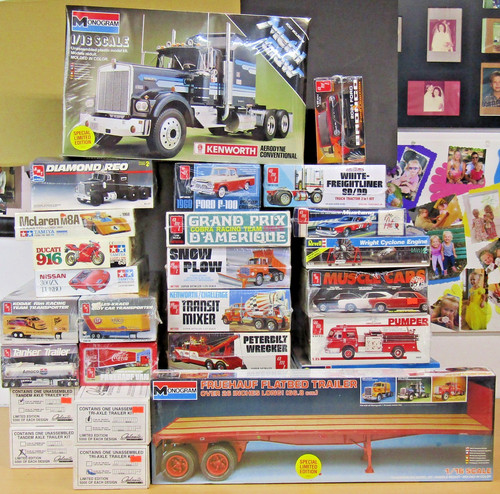 Large model box trucks cars - ~,