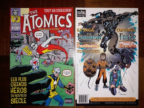 The atomics organic - n°1, comix