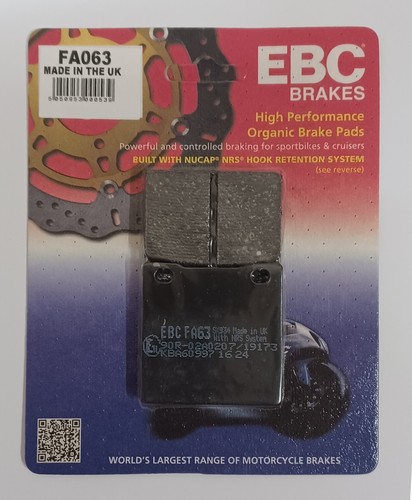 Plaquettes frein ebc - de,