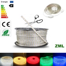 5050 1M-20M LED Strip SMD 60 Guirlande Bande Ruban Silicone Lampe Etanche IP67