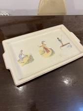 ANCIEN GRAND PLAT en faïence