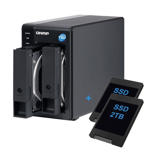 Qnap 002 das stockage - tr-002, 2-bay
