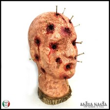 Voo Doo Doll Pin Voodoo Magic Ritual Black Red Witchcraft Evil Eye