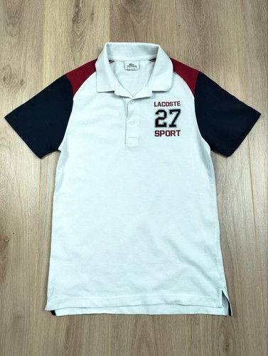 Polo lacoste sport blanc - lacoste,