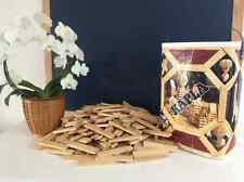 23 ⚜️ Wooden Construction Set Barrel Box Kapla Vintage 188 Planks