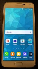 Samsung Galaxy S5 SM-G900A (Verizon) White 16GB Fast Ship Very Good Used!!