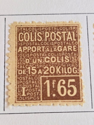 Timbre france colis postaux - timbre,
