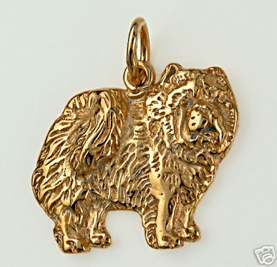 Pendentif chien chow - chow,
