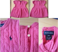 VRAI Robe laine rose RALPH