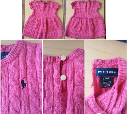 Vrai robe laine rose ralph - robe,