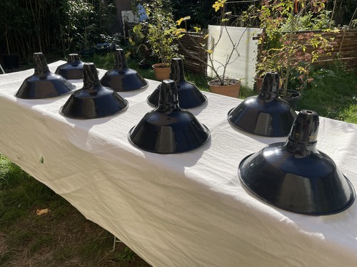 Lampes industrielles gamelles - lampes,