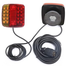 Feux Arrière Remorque LED 12V avec Magnétique Marque EFeu Remorque Led Kit av...