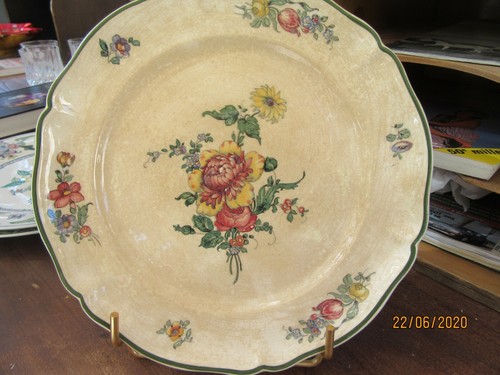 Assiette ancienne villeroy - assiette,