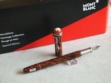 Montblanc Special Edition Heritage Rouge et Noir Serpent Marble Fountain Pen
