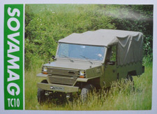 SOVAMAG TC10 dealer sheet brochure - French - France