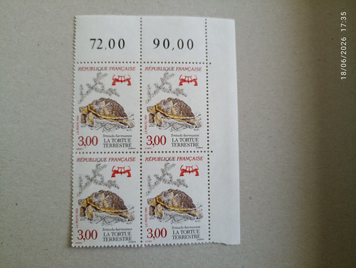 Bloc timbres france - de,
