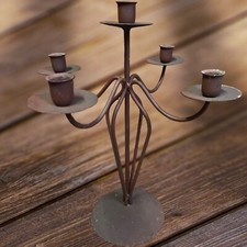 CHANDELIER FER FORGE 5