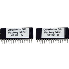 Oberheim Dx OS Version 2.02 Firmware Update pour Factory Midi Units Eprom ROM Ic