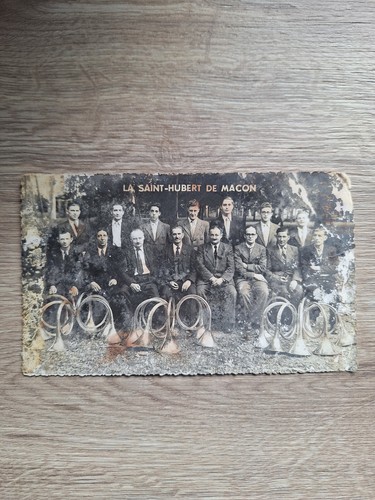 Cpa photo saint hubert de - la,