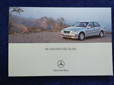 Mercedes-Benz C-Class Sedan Prospectus 8.2003 C200 CDI C 30 AMG C 32 AMG